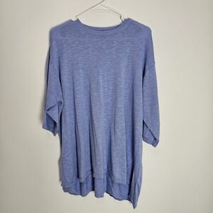 Eileen Fisher Blue Blouse